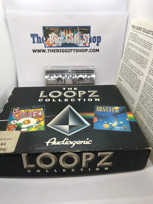 The Loopz Collection, C64 Game, by Audiogenic (SUPER RARE) Magretro