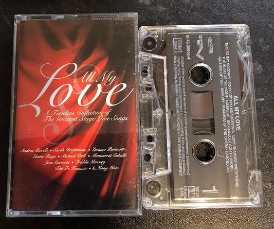 All My Love Album, WARNER ESP, 9548-35948-4, Vintage Cassette Magretro
