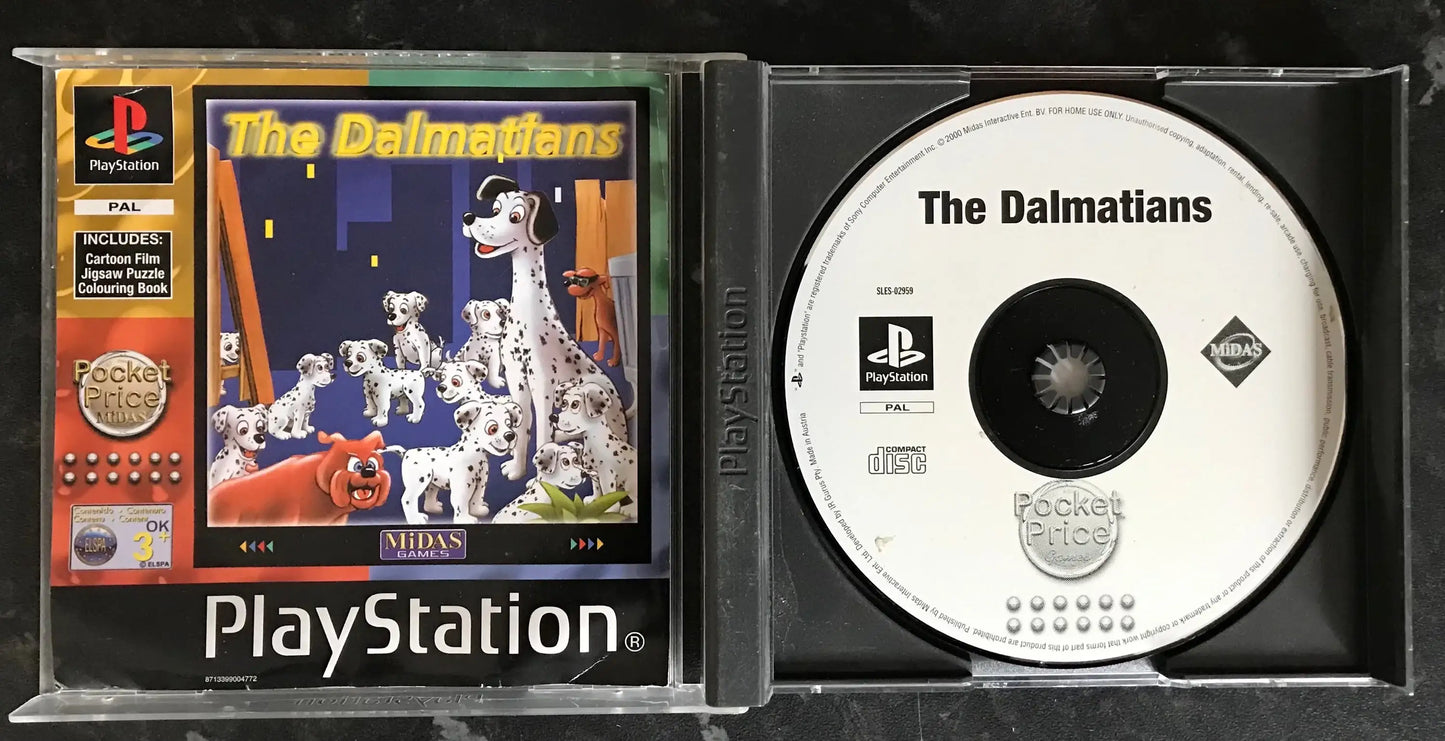 The Dalmations, PS1 Playstation One Game Boxed (PAL UK) Magretro