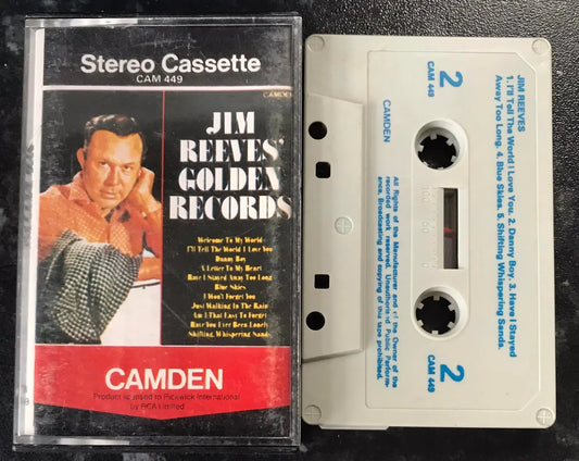 Jim Reeves' Golden Records Album, Camden, CAM 449, Vintage Cassette Magretro