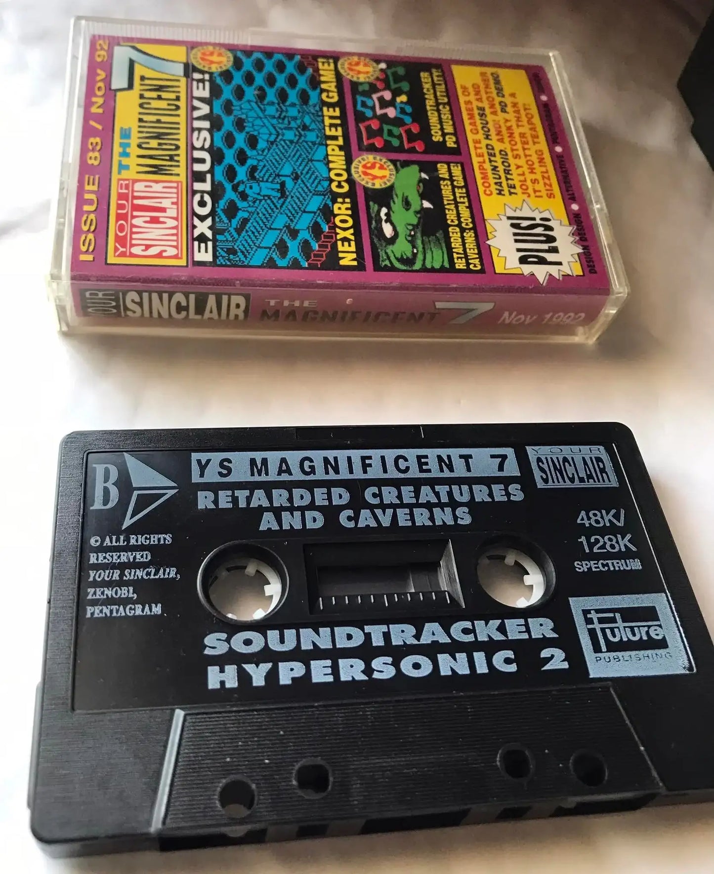 Your Sinclair, Magazine Tape -Mag 7, November 1992 Magretro