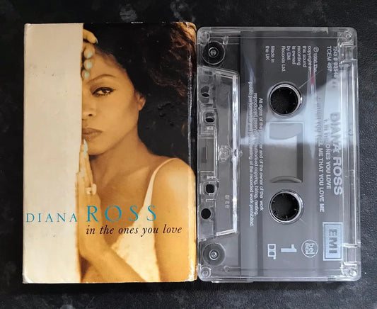 Diana Ross, In The Ones You Love, 4 track UK cassette, 7243 8 83548 4 4 Magretro