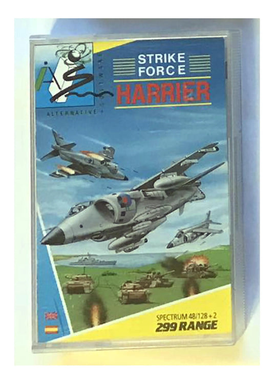 Strike Force harrier, ZX Spectrum by Alternative Games, Working Magretro