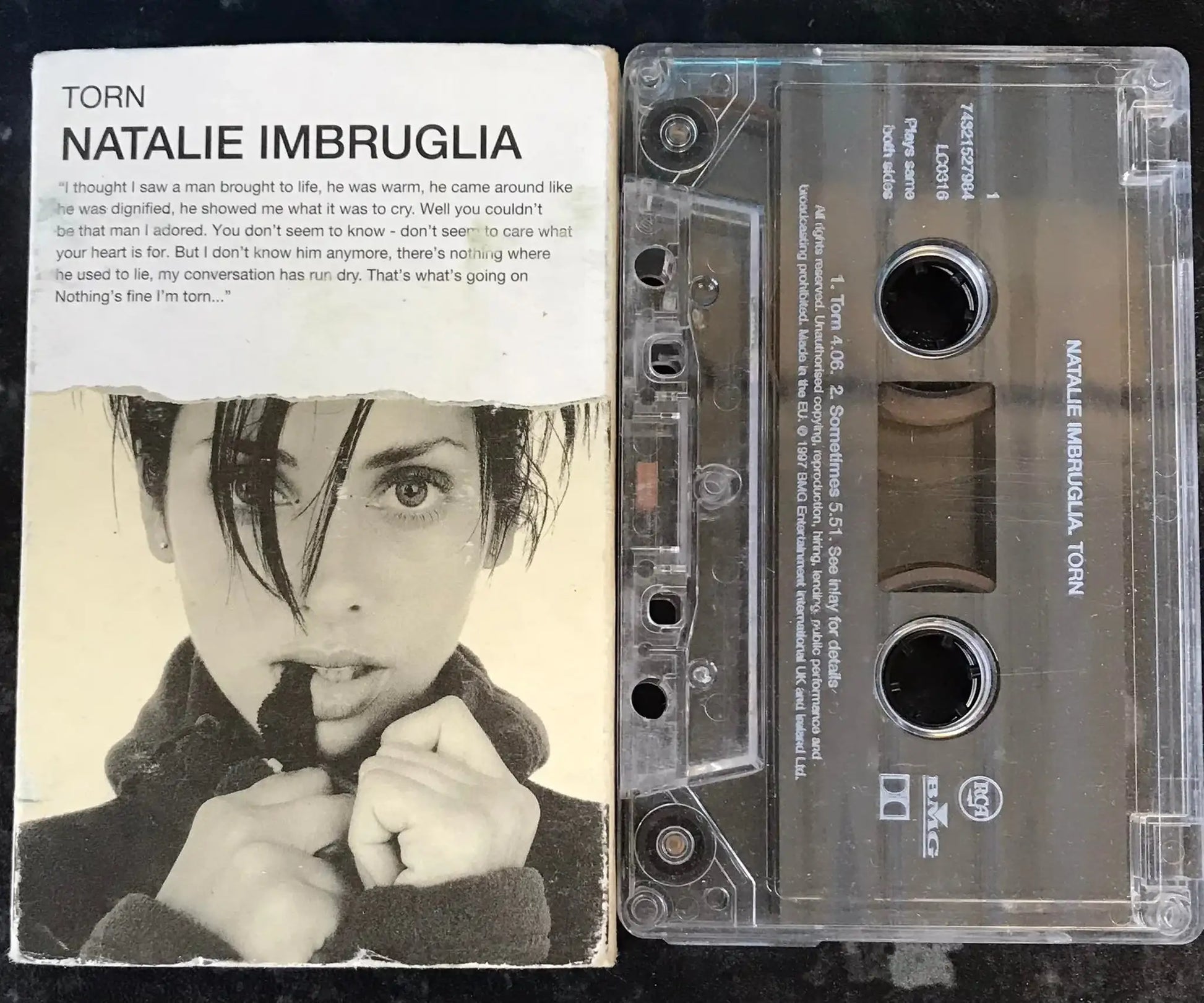 Natalie Imbruglia, Torn Single, RCA, 74321527984, Vintage Cassette Magretro