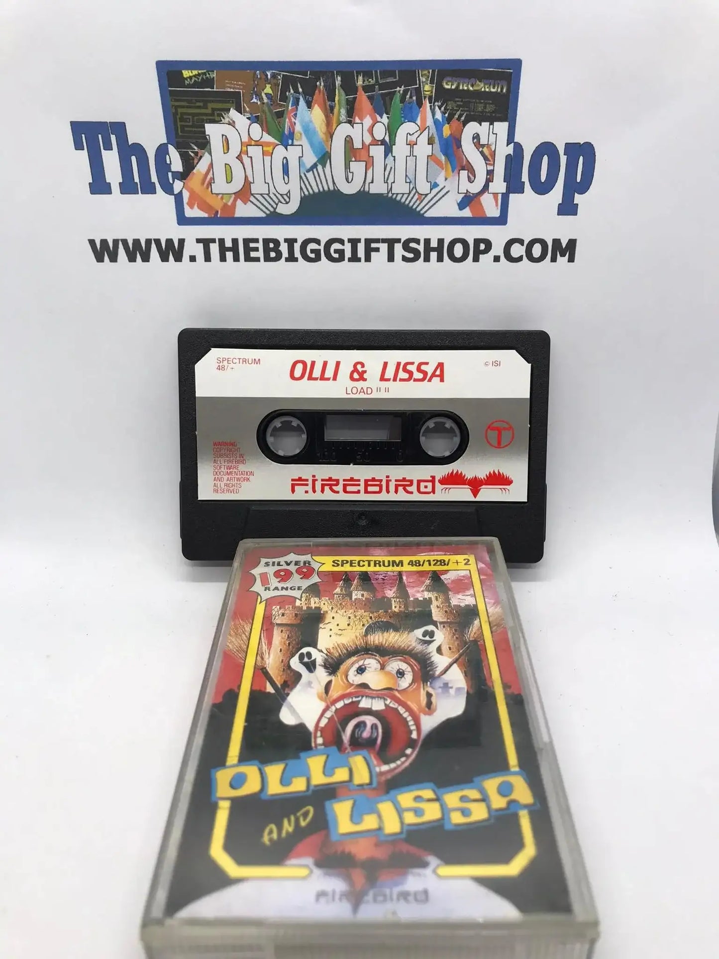 Olli and Lissa (Tested Working), ZX Spectrum, Firebird Software Ltd Magretro