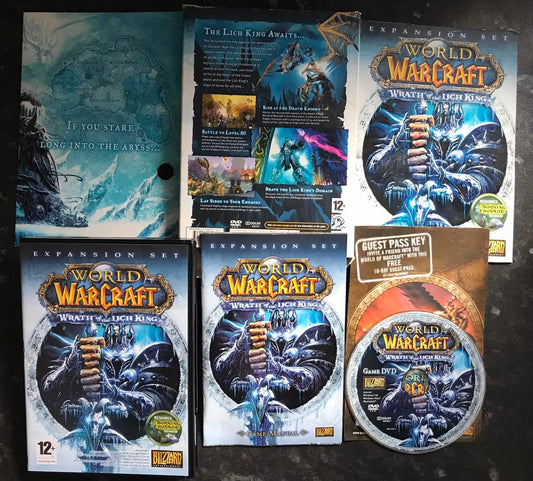 Warcraft Expansion, The Wrath of the Lich King, PC Game Magretro