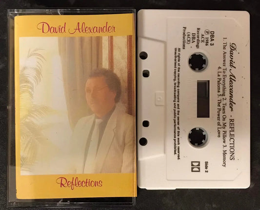 David Alexander, Reflections Album, DBA 3, ACE REC, Vintage Cassette Magretro