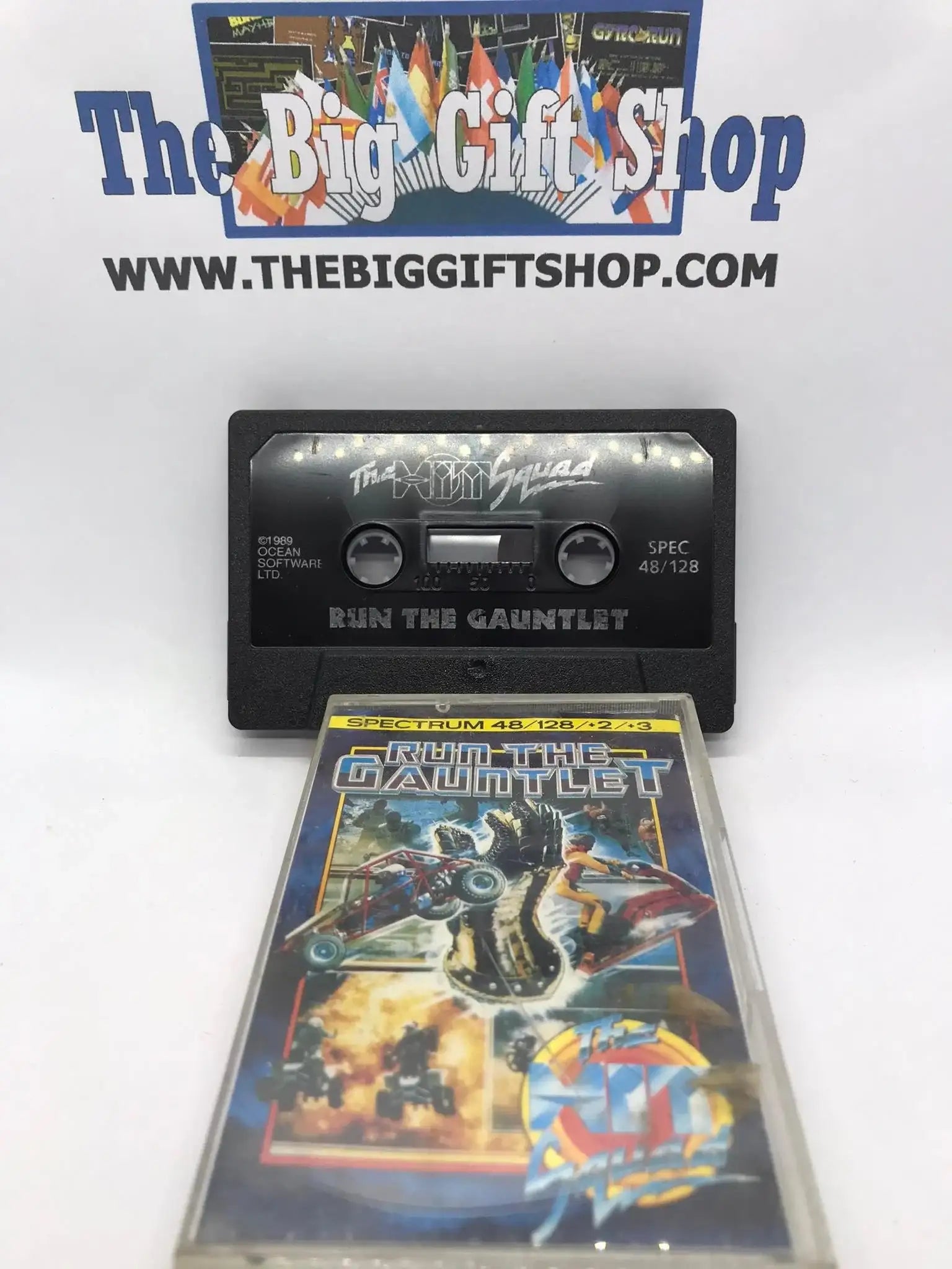 Run The Gauntlet (The Hit Squad) (Tested Working), ZX Spectrum Magretro