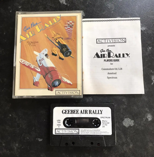Gee Bee Air Rally, ZX Spectrum by Activision, Working Magretro