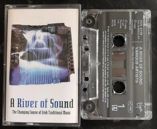 A River Of Sound Album, 7243 8 40312 4 4, Virgin, TCV 2776, Vintage Cassette Magretro