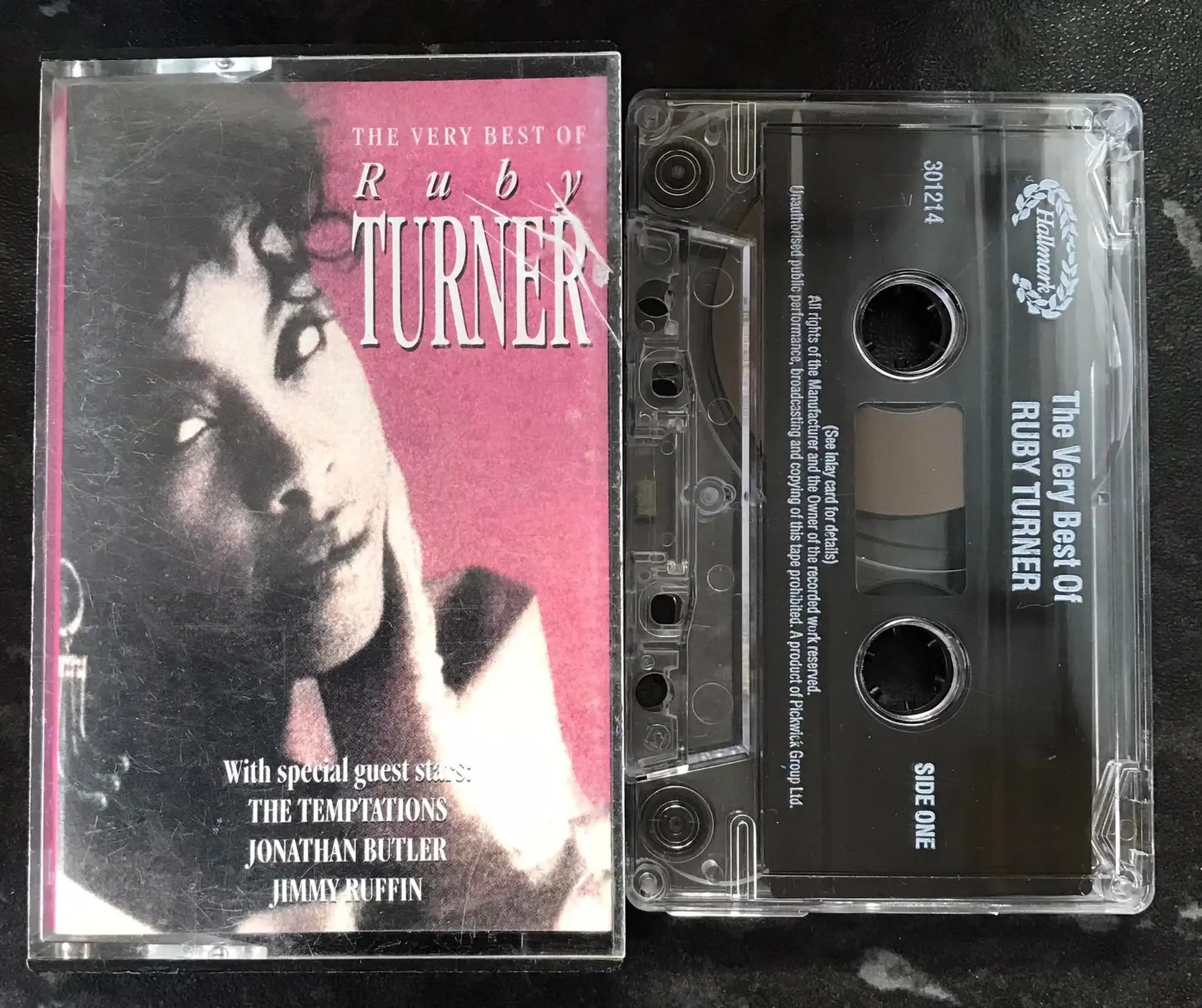 The Very Best of Ruby Turner Album, 301214, Hallmark, Jive, Vintage Cassette Magretro