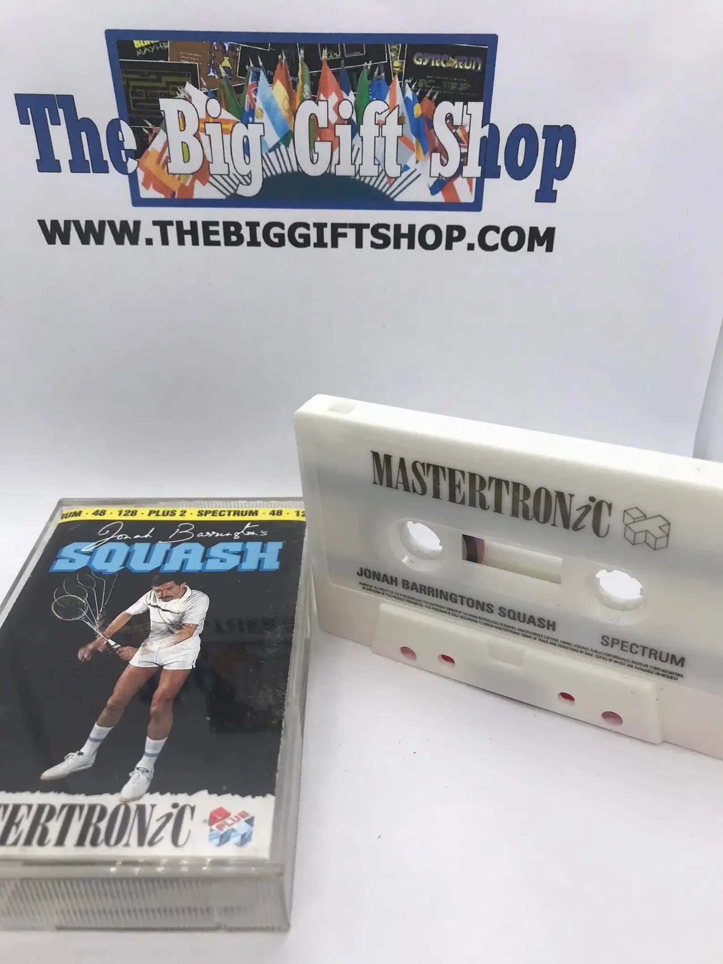 Jonah Barrington's Squash (Mastertronic) (Tested Working), ZX Spectrum Magretro