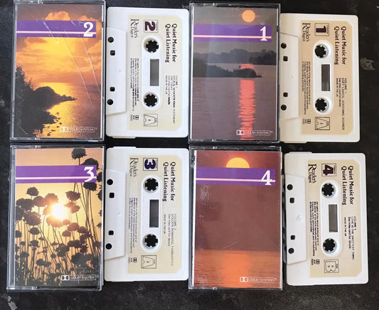 Quiet Music for Quiet Listening, 4 Tape Set, Reader's Digest, RDC 91501 Magretro