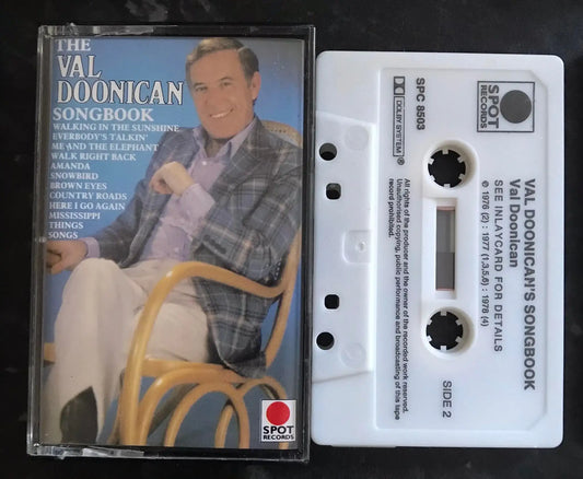 The Val Doonican Songbook Album, Spot Records, SPC 8503, Vintage Cassette Magretro