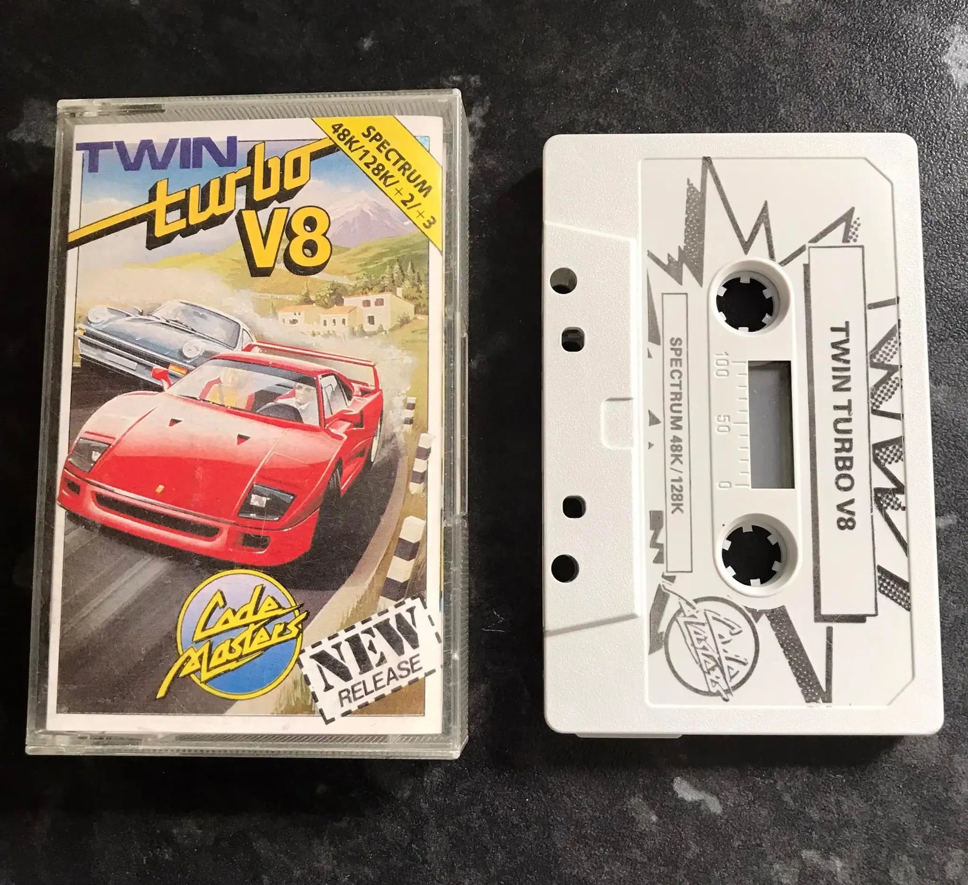 Twin Turbo V8 (Working), ZX Spectrum, by Codemasters Magretro