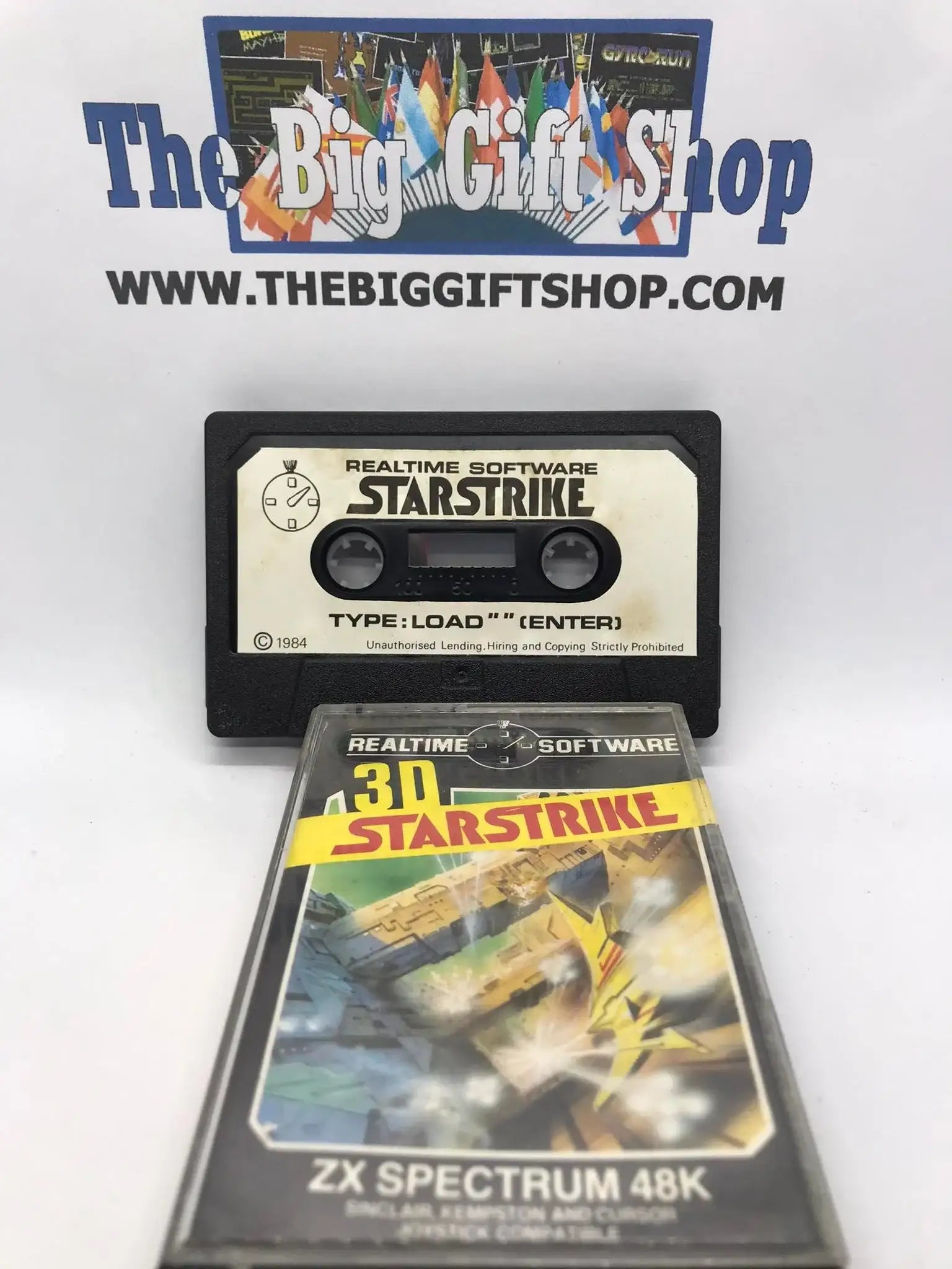 3D Starstrike (Tested Working), ZX Spectrum, Realtime Games Software Magretro