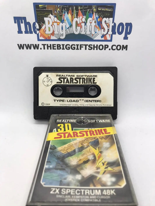 3D Starstrike (Tested Working), ZX Spectrum, Realtime Games Software Magretro