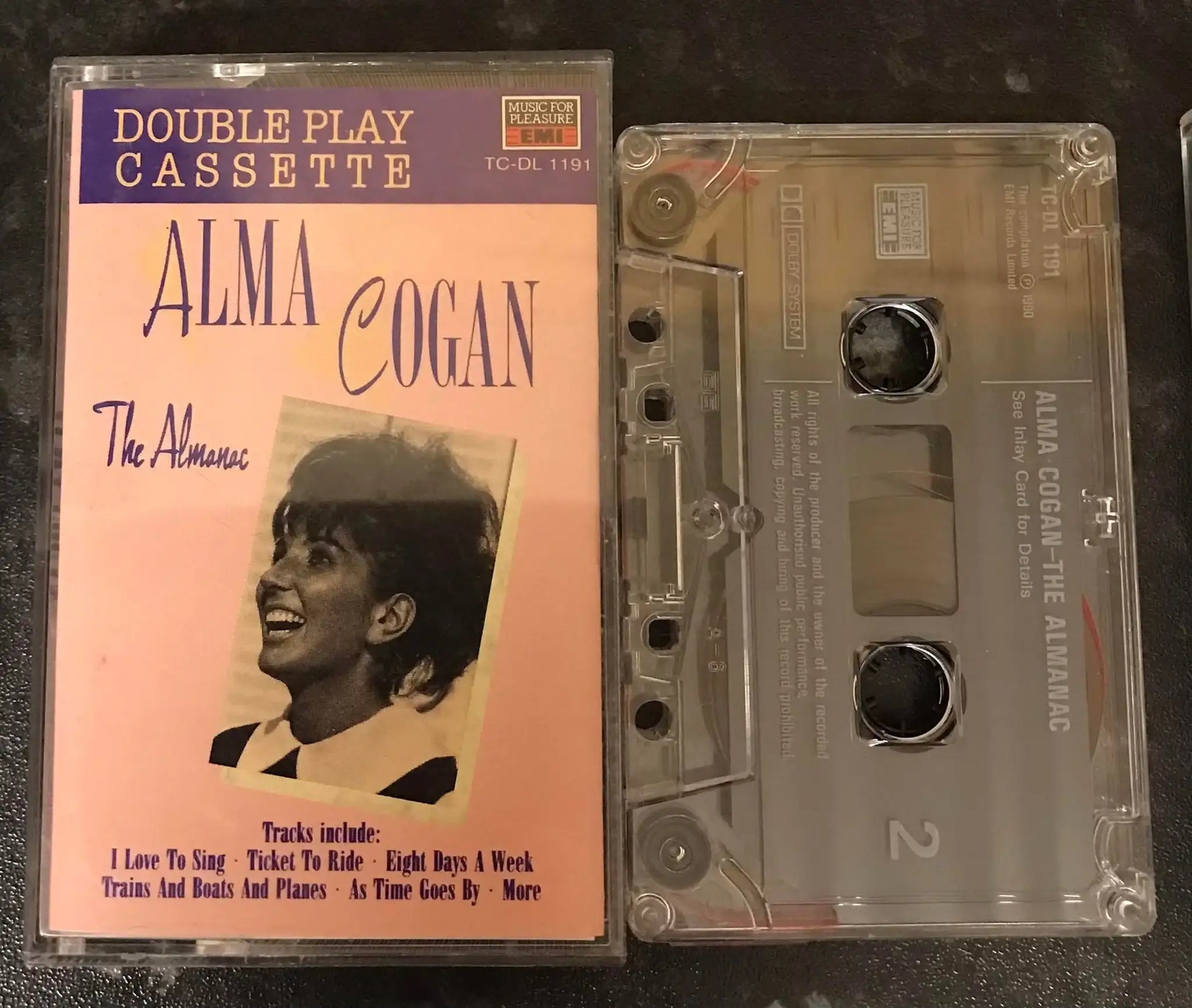 Alma Cogan, The Almanac Album, Music For Pleasure, TC-DL 1191 Magretro