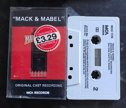 Mack & Mabel Album, Original cast Recording, MCA Records, MCLC 1728 Magretro