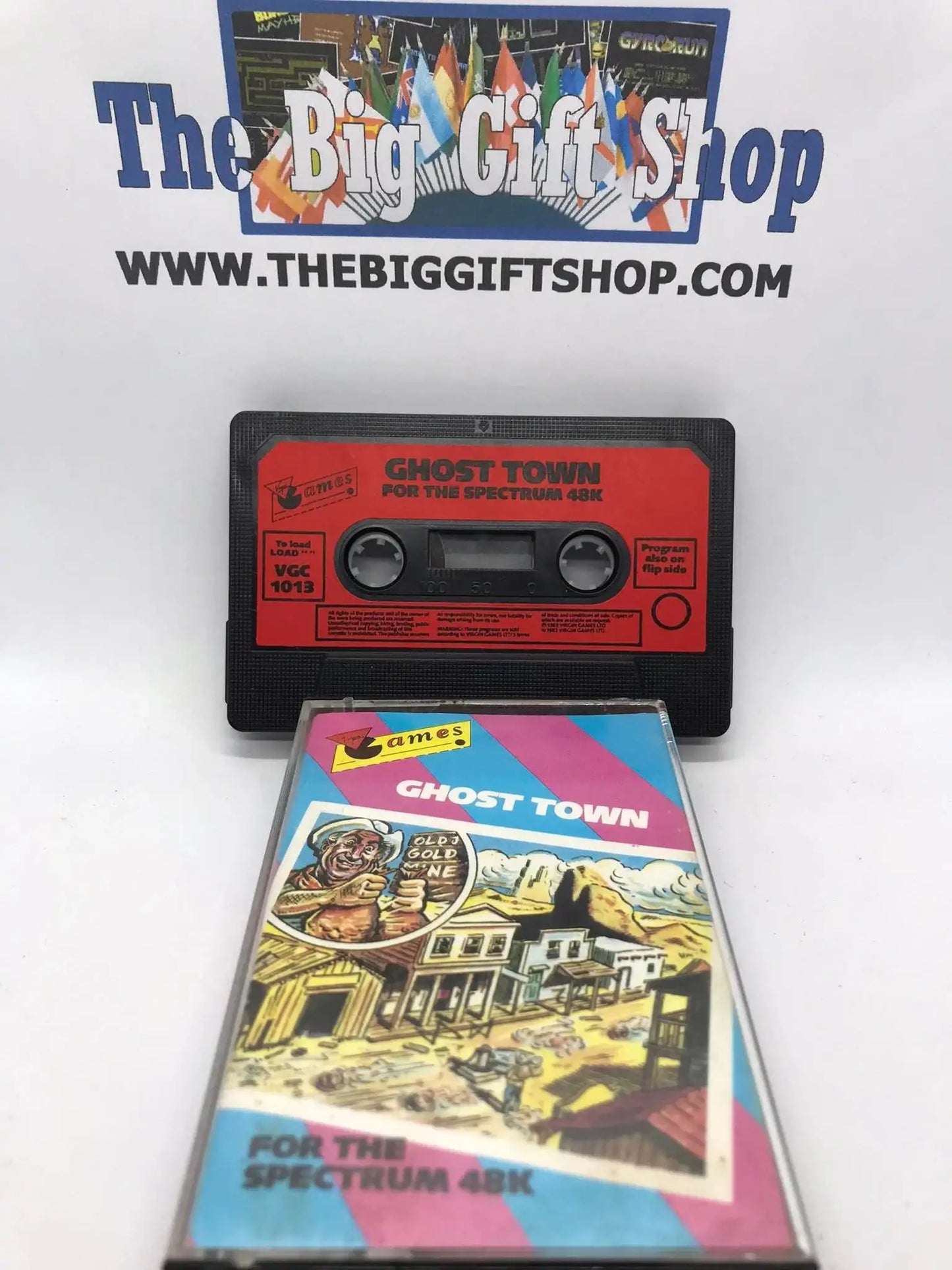 Ghost Town (Tested Working), ZX Spectrum, Virgin games Ltd Magretro