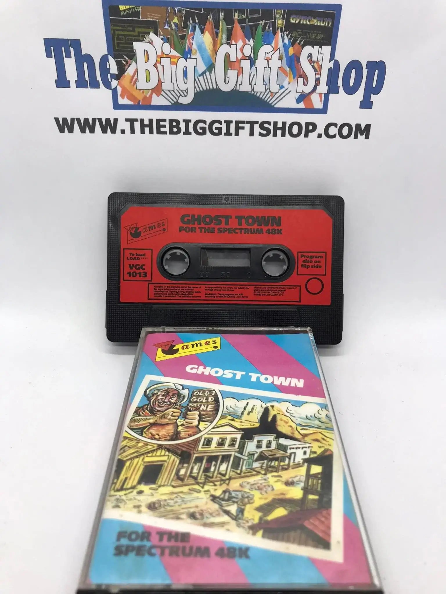 Ghost Town (Tested Working), ZX Spectrum, Virgin games Ltd Magretro