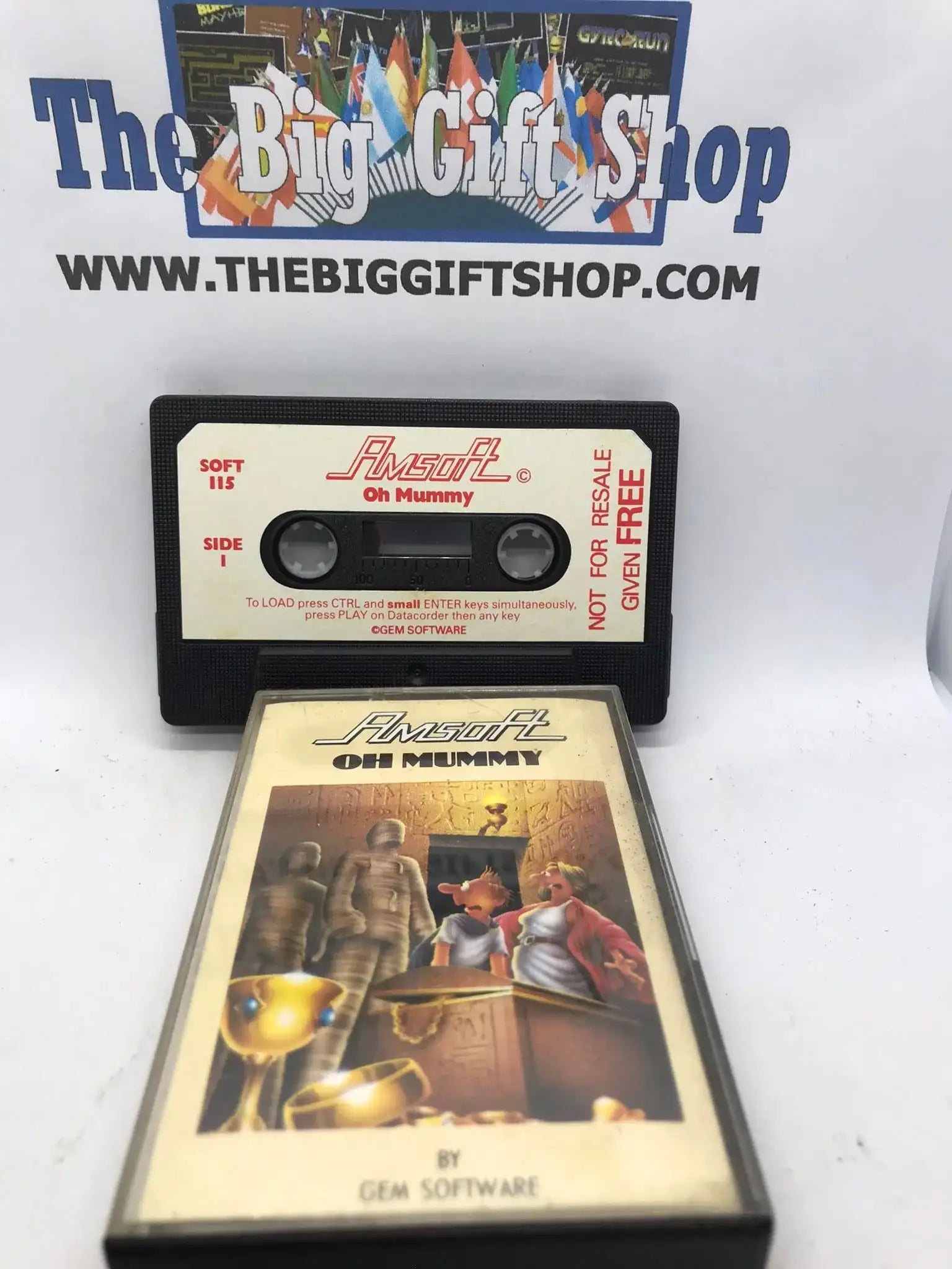 Oh Mummy, CPC 464 / 664, Released by Amsoft Magretro