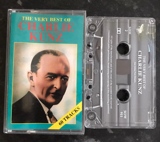 The Very Best of Charlie Kunz Album, Sound Waves, SOW 911, Vintage Cassette Magretro