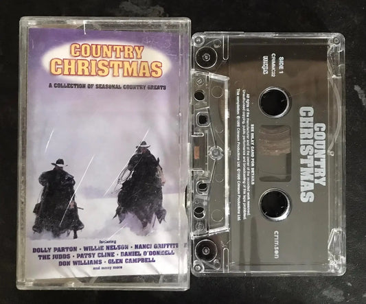 Country Christmas Album, Crimson Records, CRIMMC22, Vintage Cassette Magretro