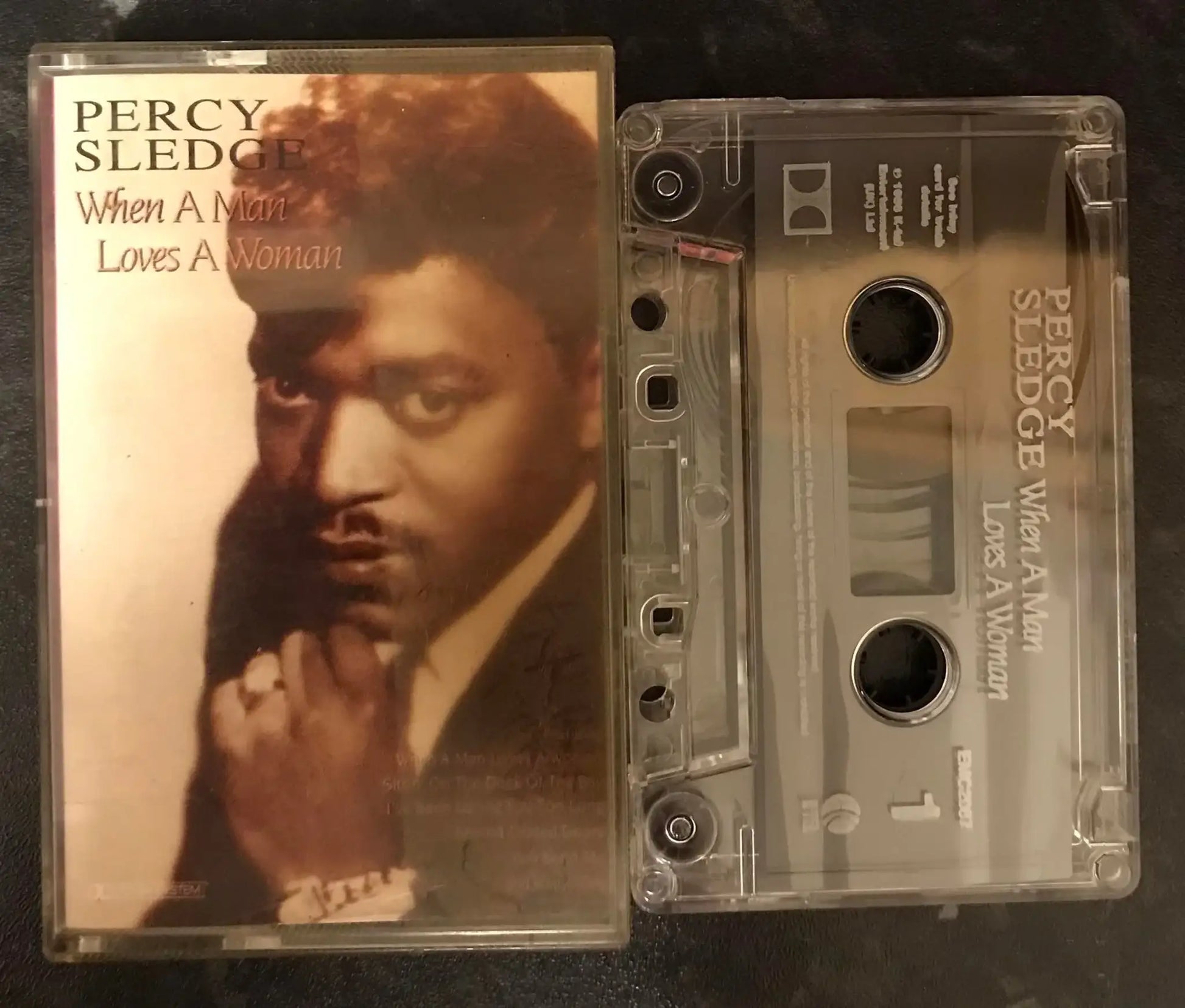 Percy Sledge, When A Man Loves A Woman Album, EMC2087, K-Tel, Vintage Cassette Magretro