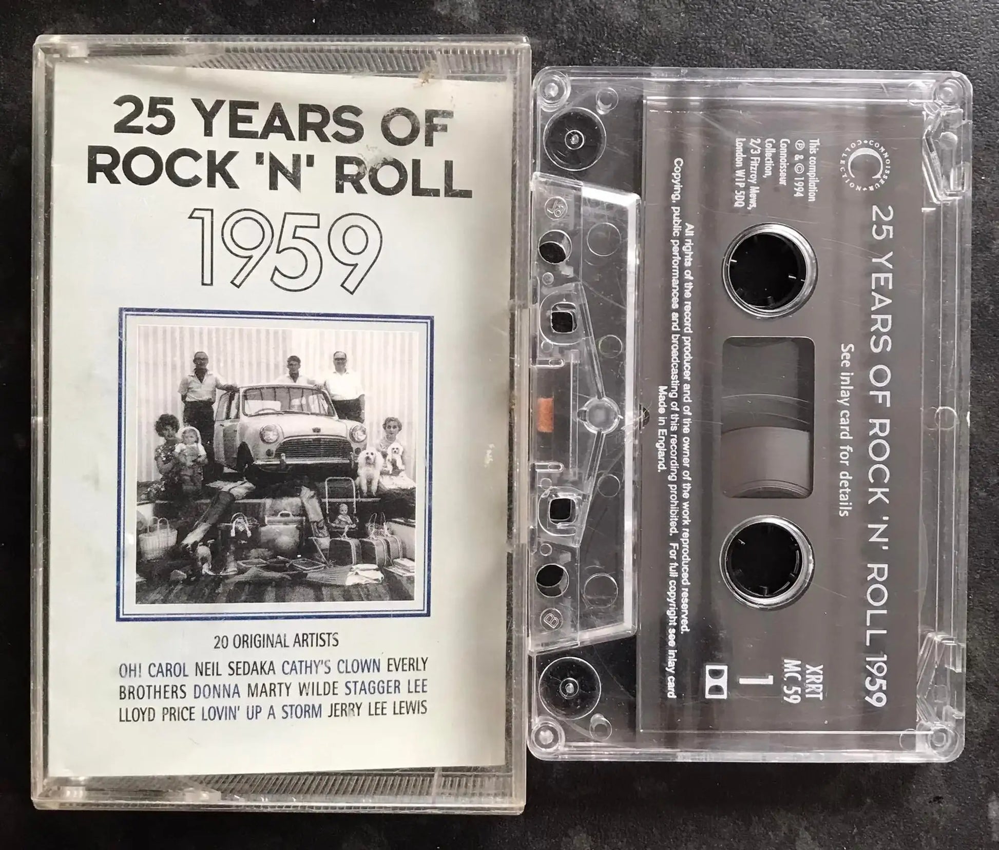 1959, 25 Years Of Rock 'n' Roll, Connoisseur Collection, XRRT MC 59 Magretro