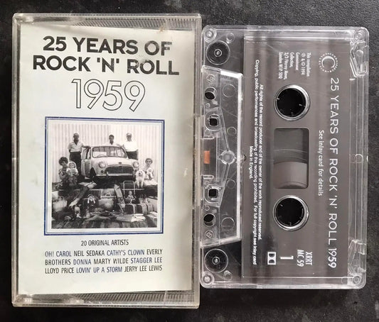 1959, 25 Years Of Rock 'n' Roll, Connoisseur Collection, XRRT MC 59 Magretro