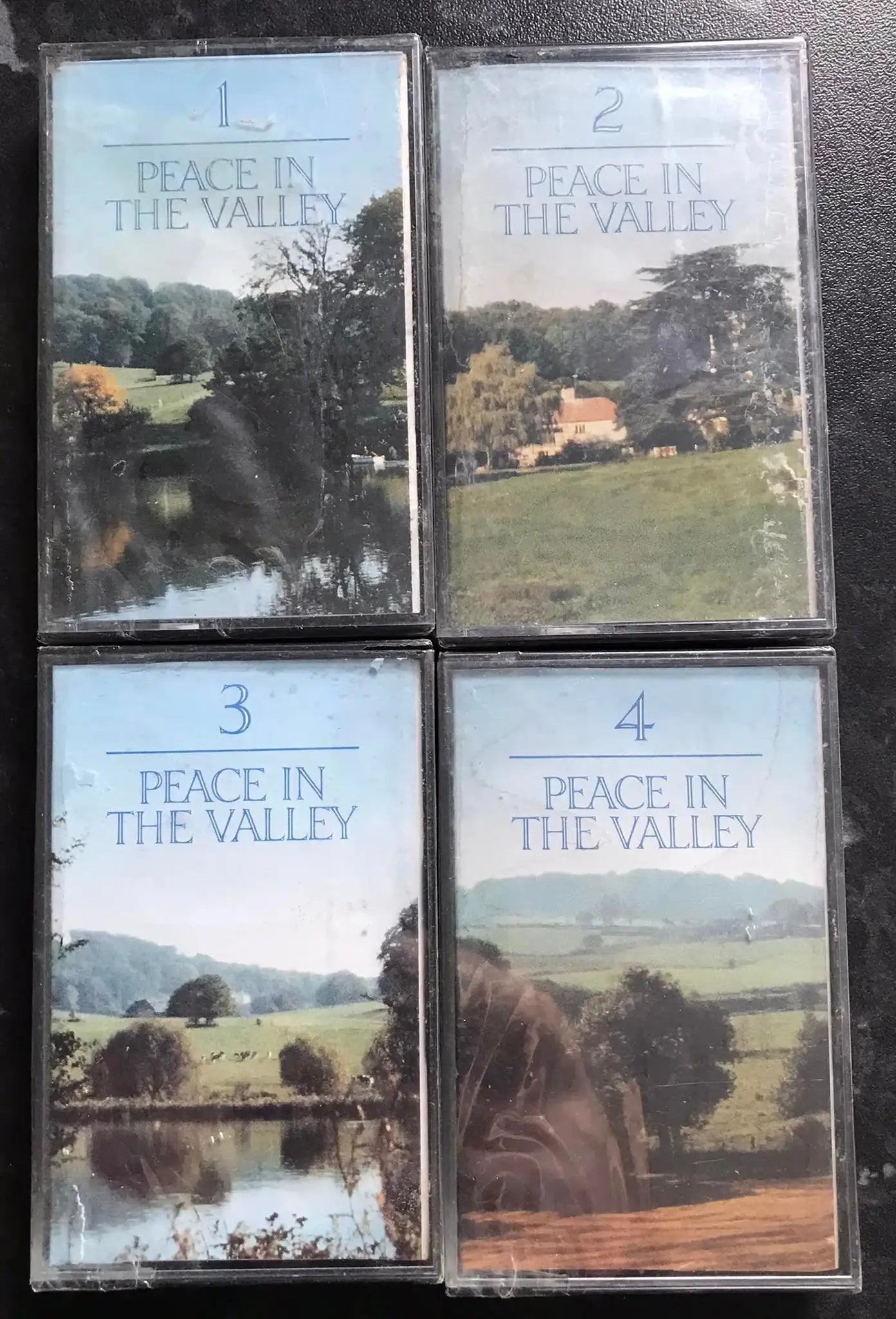 Peace in the Valley Album, Full set of 4 Tapes, STILL SEALED, RDC91781 Magretro
