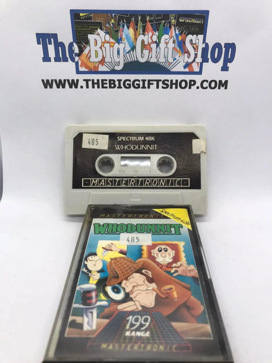 Whodunnit (Tested Working), ZX Spectrum, Released by Mastertronic Magretro
