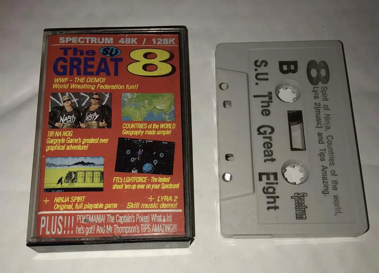 Sinclair User Tape, The Great 8 (13) December 91- Zx Spectrum Magretro