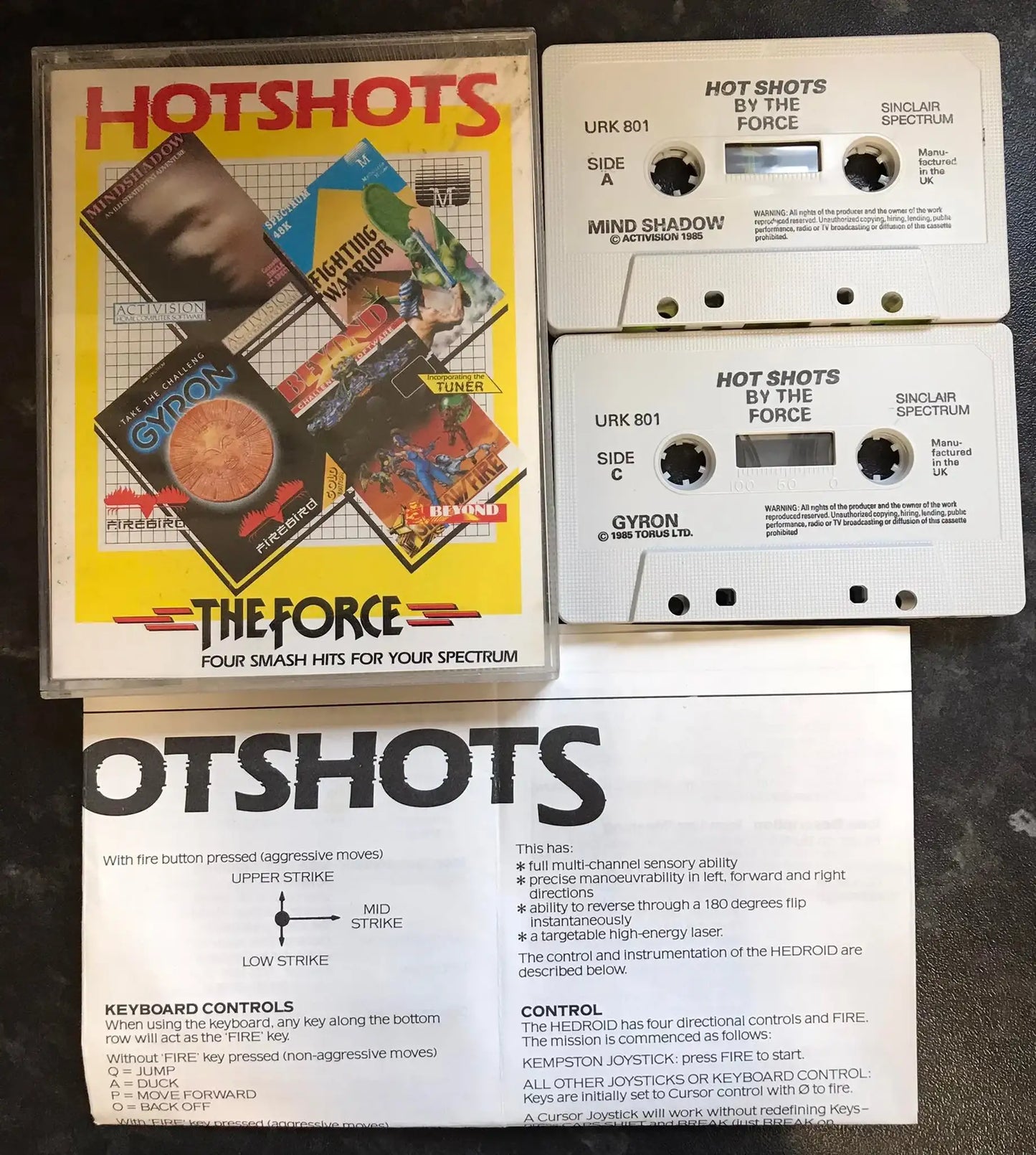 Hotshots Compilation, ZX Spectrum, by The Force Magretro