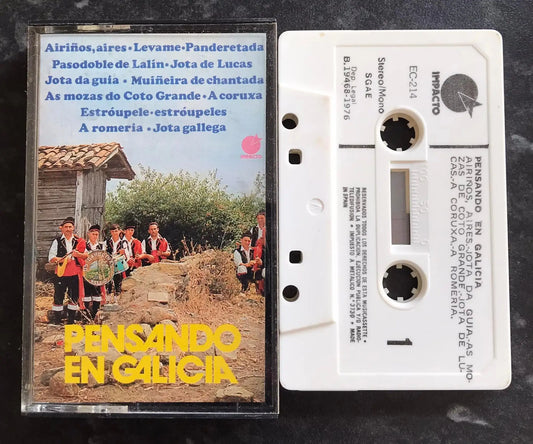 Pensando En Galicia, RARE, ec-214, Impacto Records, Vintage Cassette Magretro