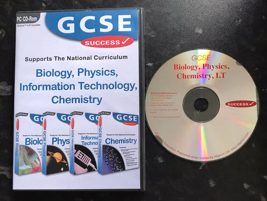 GCSE Biology, Physics, Information Technology, Chemistry, PC Game Magretro