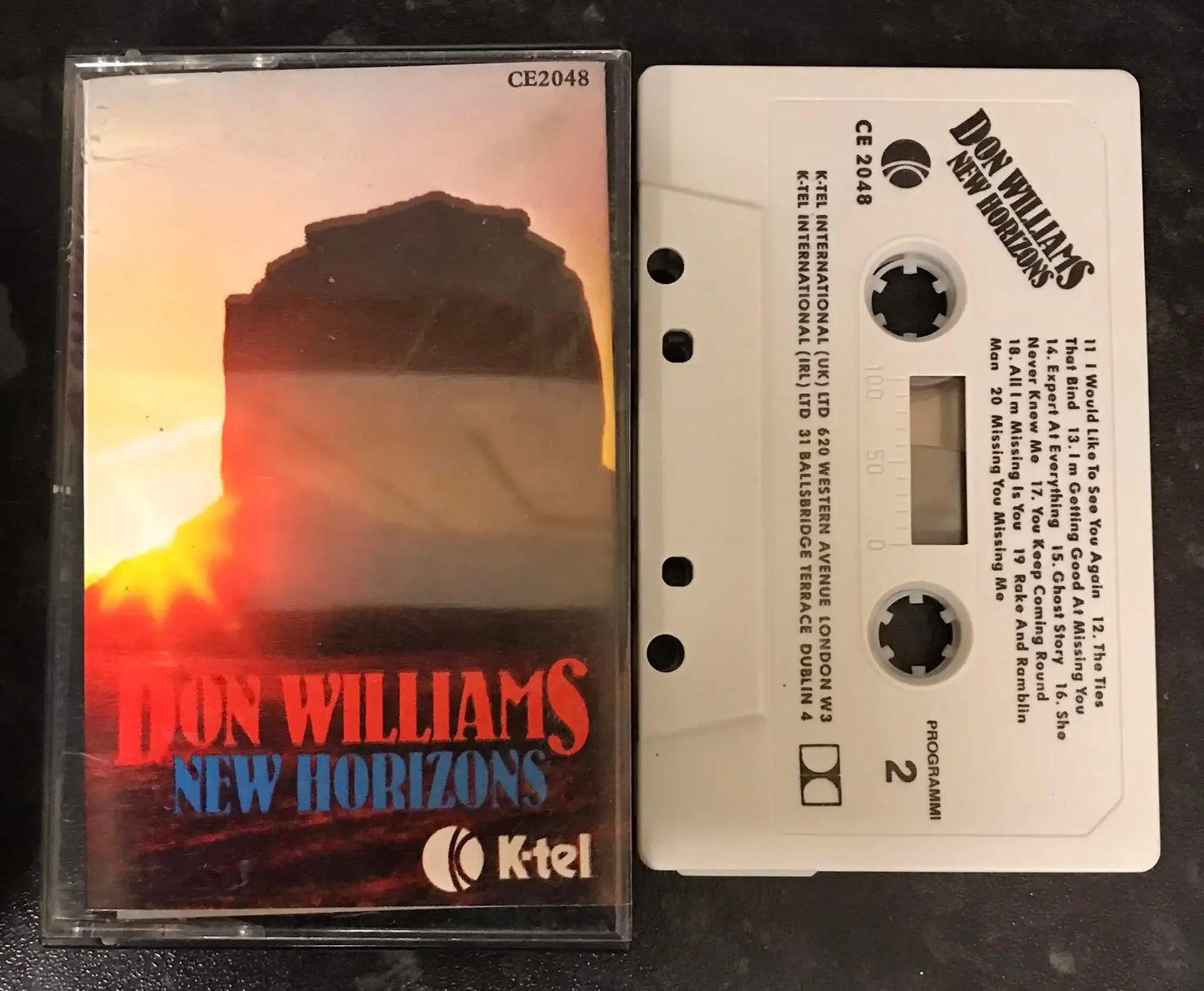 Don Williams, New Horizons Album, K-TEL International, CE2048 Magretro