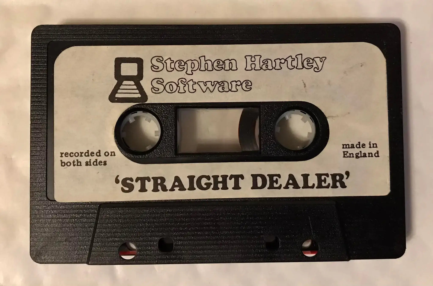 Straight Dealer, ZX Spectrum game by Stephen Hartley Software, No Box, WORKING Magretro