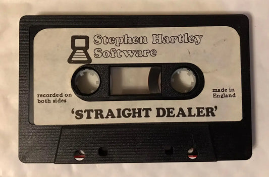 Straight Dealer, ZX Spectrum game by Stephen Hartley Software, No Box, WORKING Magretro