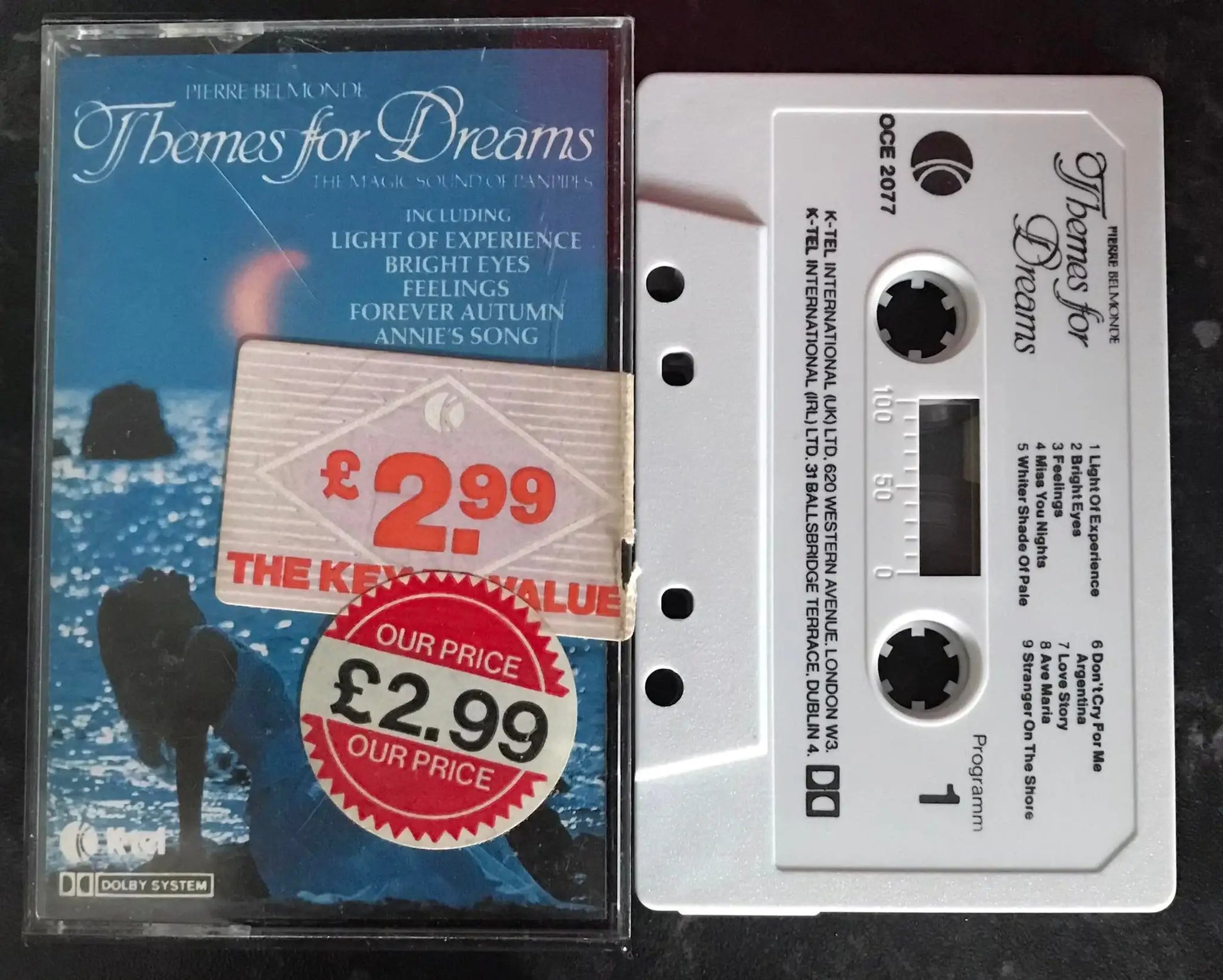 Themes for Dreams, The Magic Sound of The Panpipes, OCE 2077, K-Tel Magretro