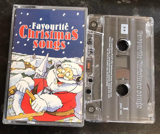 Favourite Christmas Songs, jjmc 462, Jumping Jack Records, Vintage Cassette Magretro