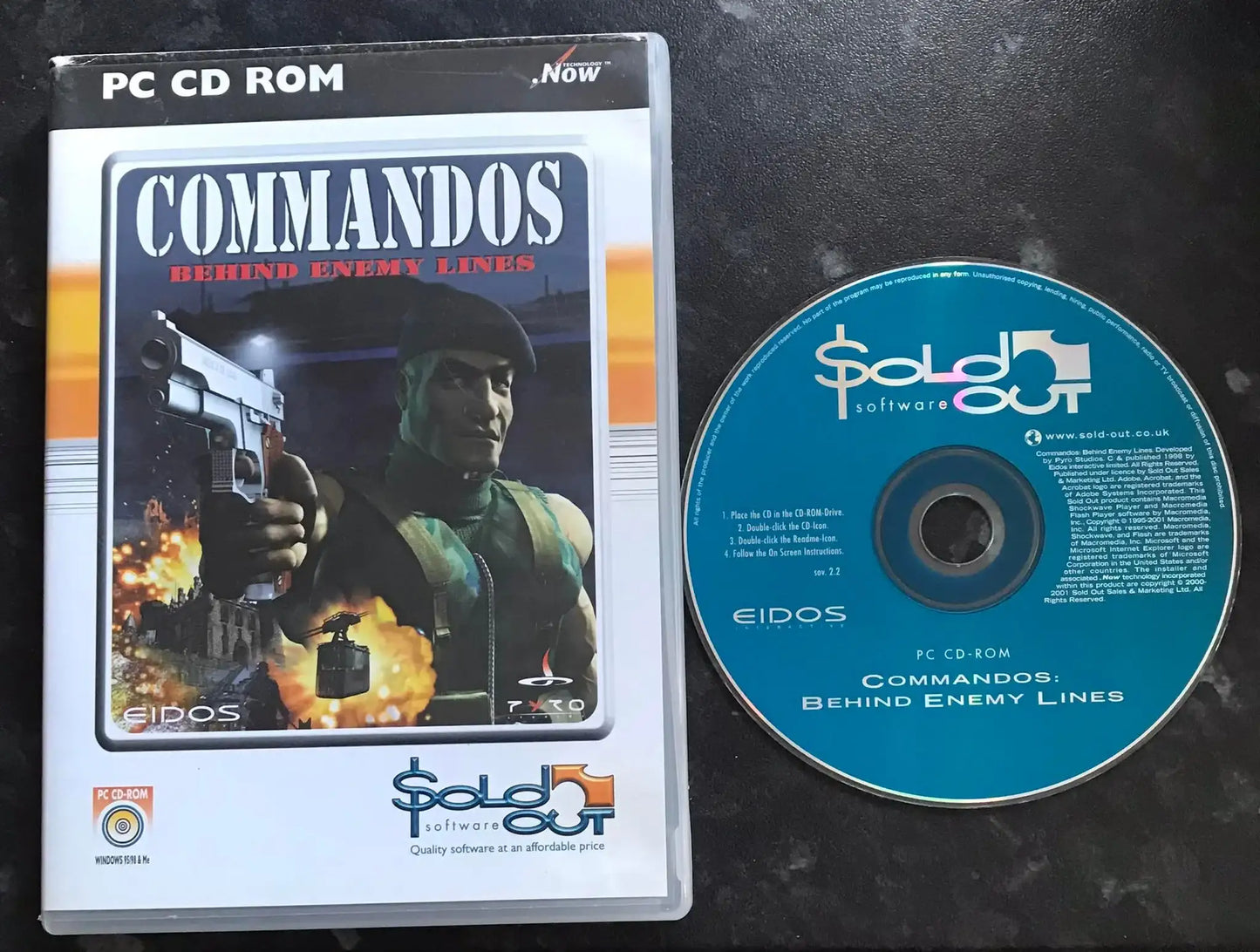 Commandos: Behind Enemy Lines, PC Game Magretro