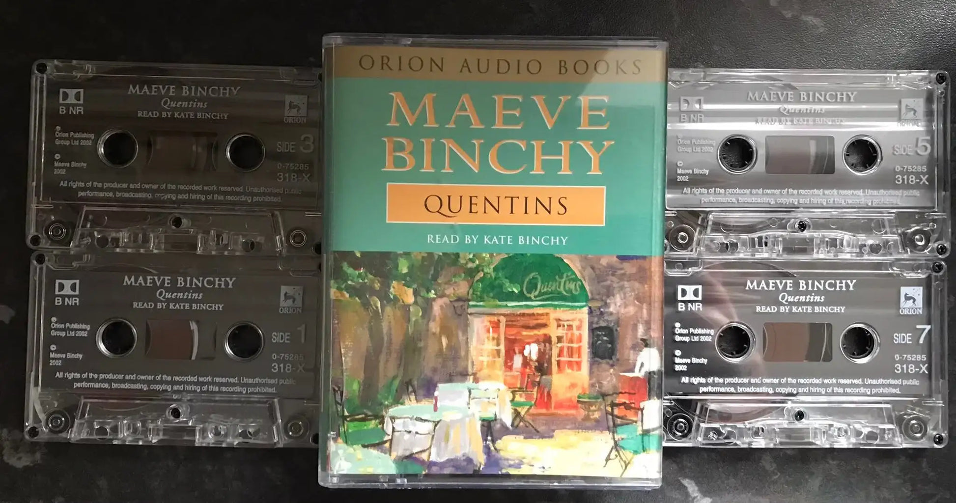 Maeve Binchy Audiobook, Quentins , Vintage Cassette Magretro