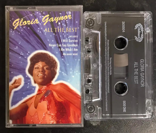 Gloria Gaynor, All The Best Album, Hallmark, BNR 305924, Vintage Cassette Magretro