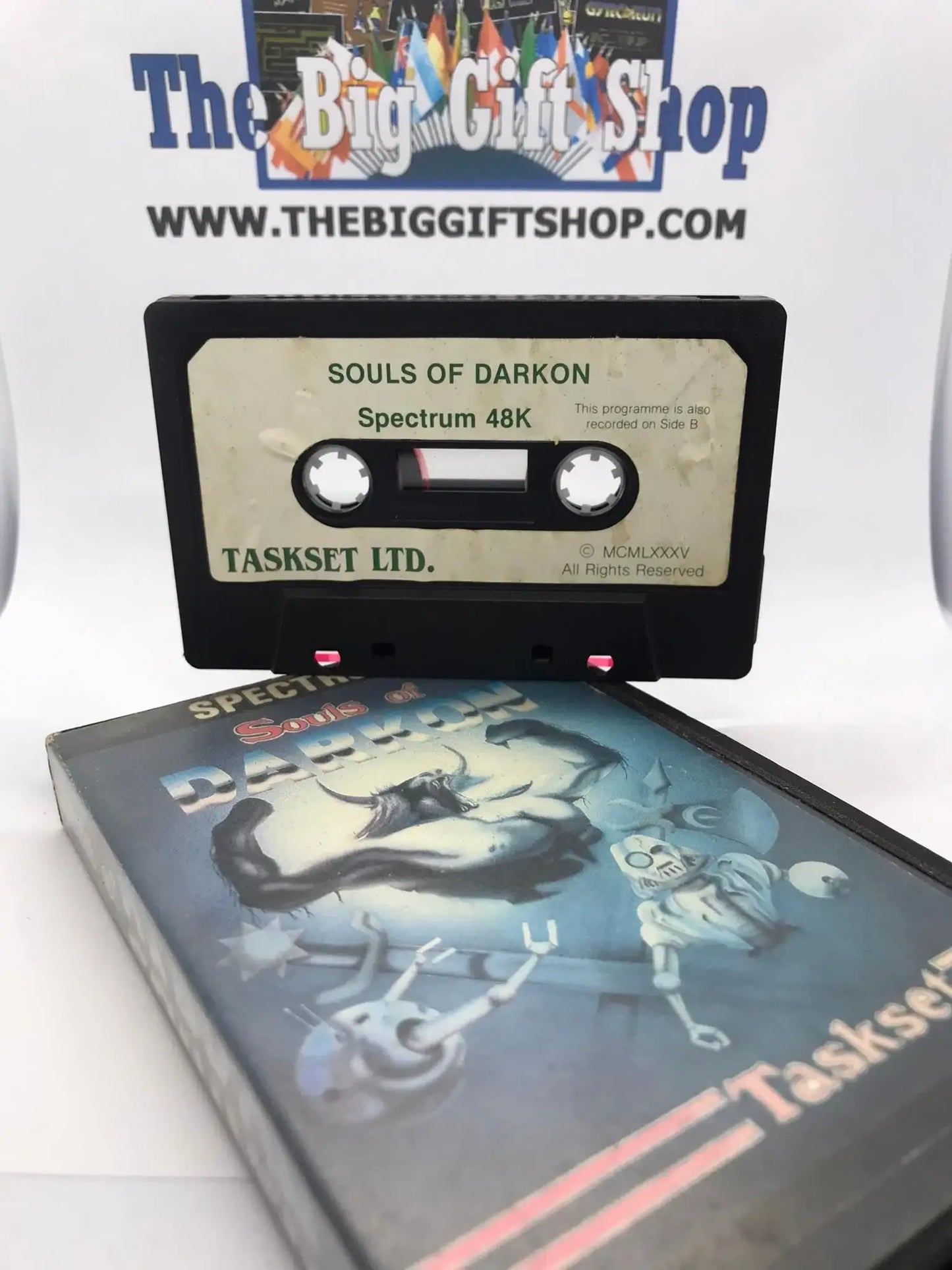 Souls Of Darkon (Tested Working), ZX Spectrum, Released by Taskset Ltd Magretro