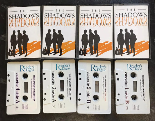 The Shadows Collection, 4 Tape Set, Reader's Digest, RDC 91981, Vintage Cassette Magretro
