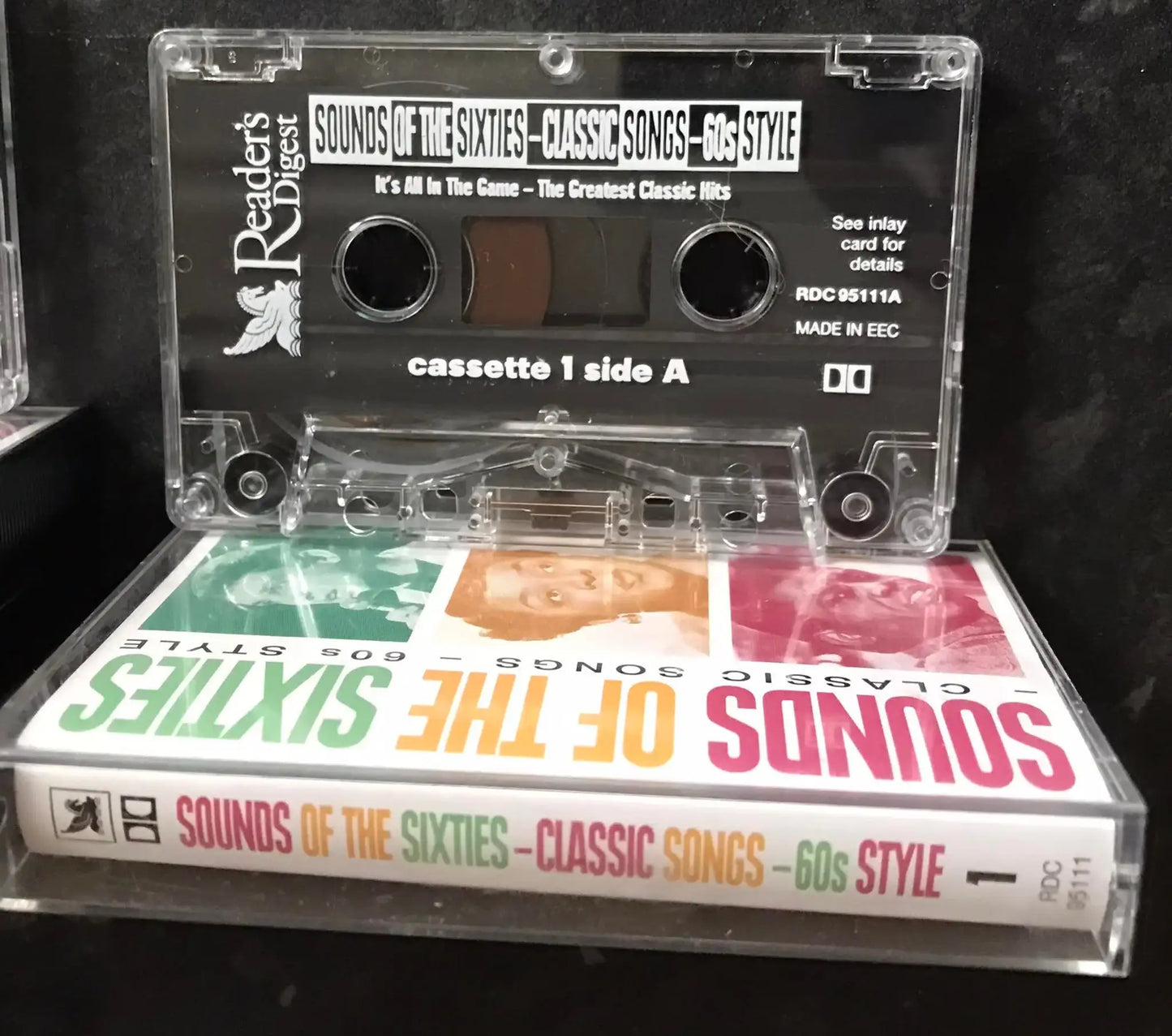 Sounds of the Sixties, Classic Songs, 60's style tape 1,RDC 95111B Magretro