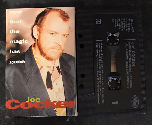 Joe Cocker, Now That The Magic has Gone Single, TC-CL 657, Vintage Cassette Magretro