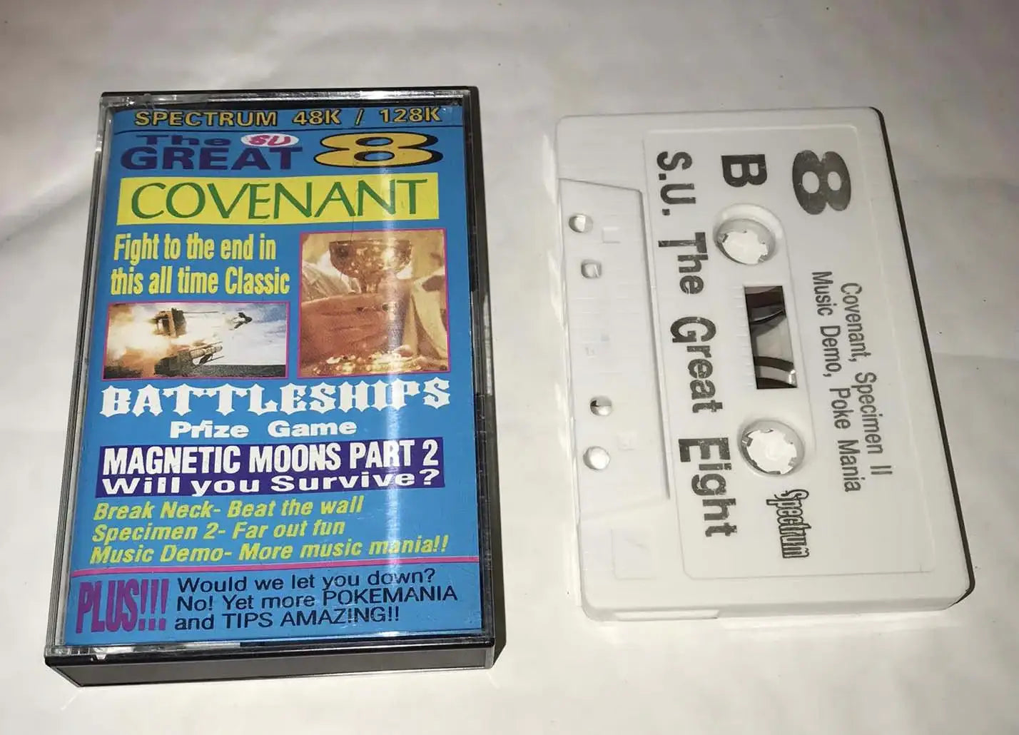 Sinclair User Tape, The Great 8 (19) June 92- Zx Spectrum Magretro